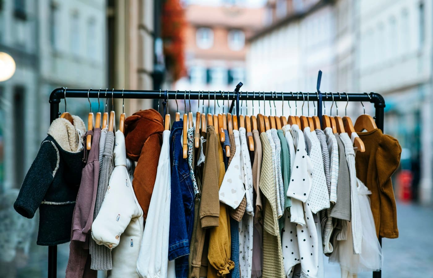 Clothes hanged on clothes hanger