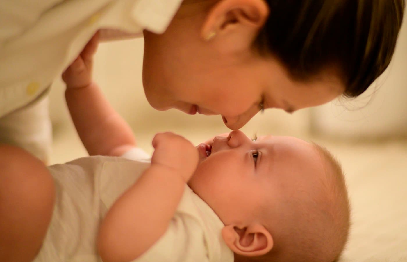Mom and child photo