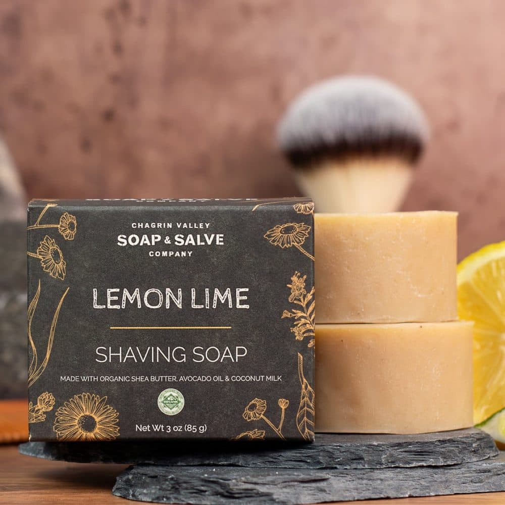 Chagrin Valley Soap & Salve Shaving Soap: Lemon Lime