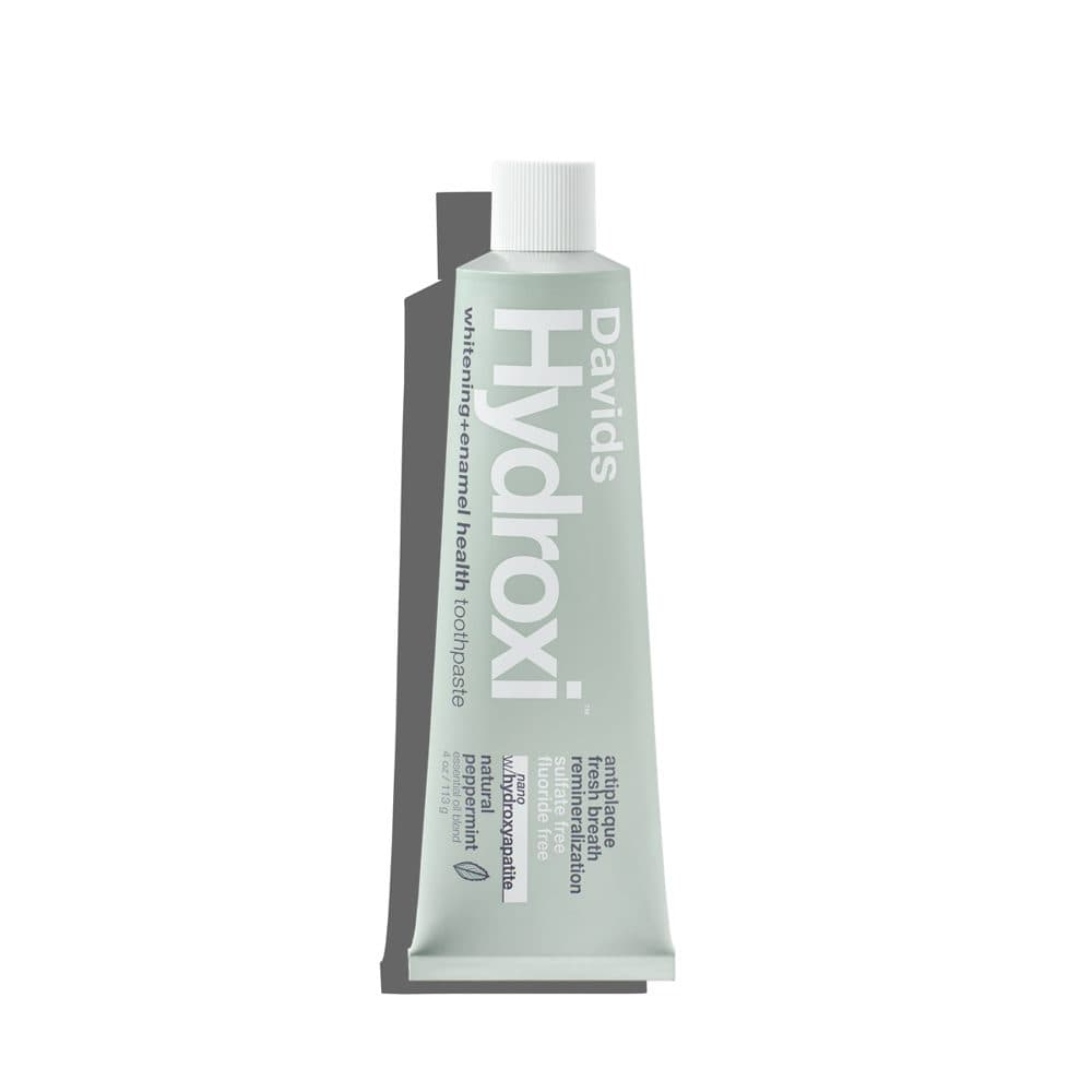 Davids Hydroxi Whitening + Enamel Health Toothpaste, Peppermint
