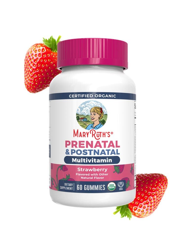 MaryRuth's Organic Prenatal & Postnatal Multivitamin Gummies