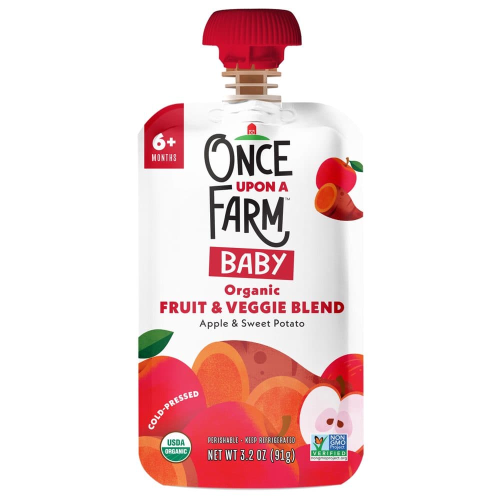 Once Upon a Farm Apple & Sweet Potato Baby Blend