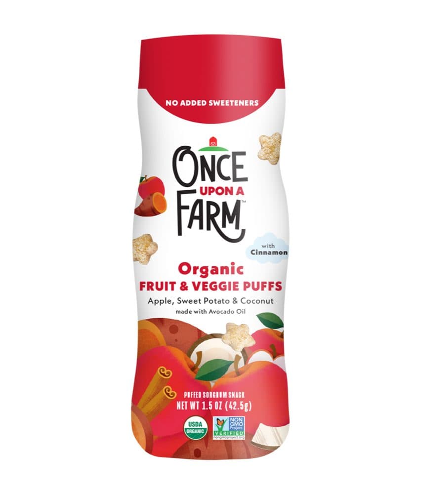 Once Upon a Farm Apple, Sweet Potato & Coconut Puffs