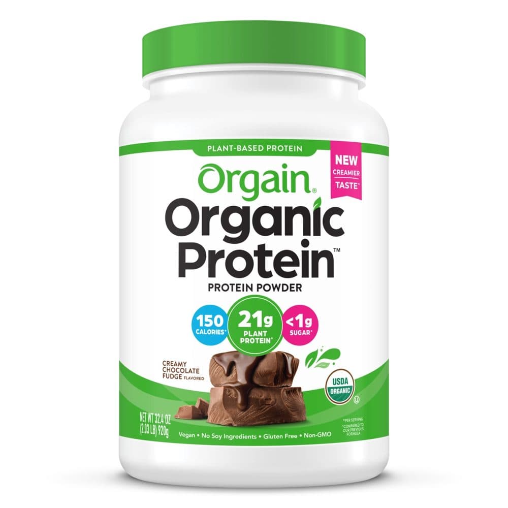Orgain Organic Protein Plant Based Protein Powder