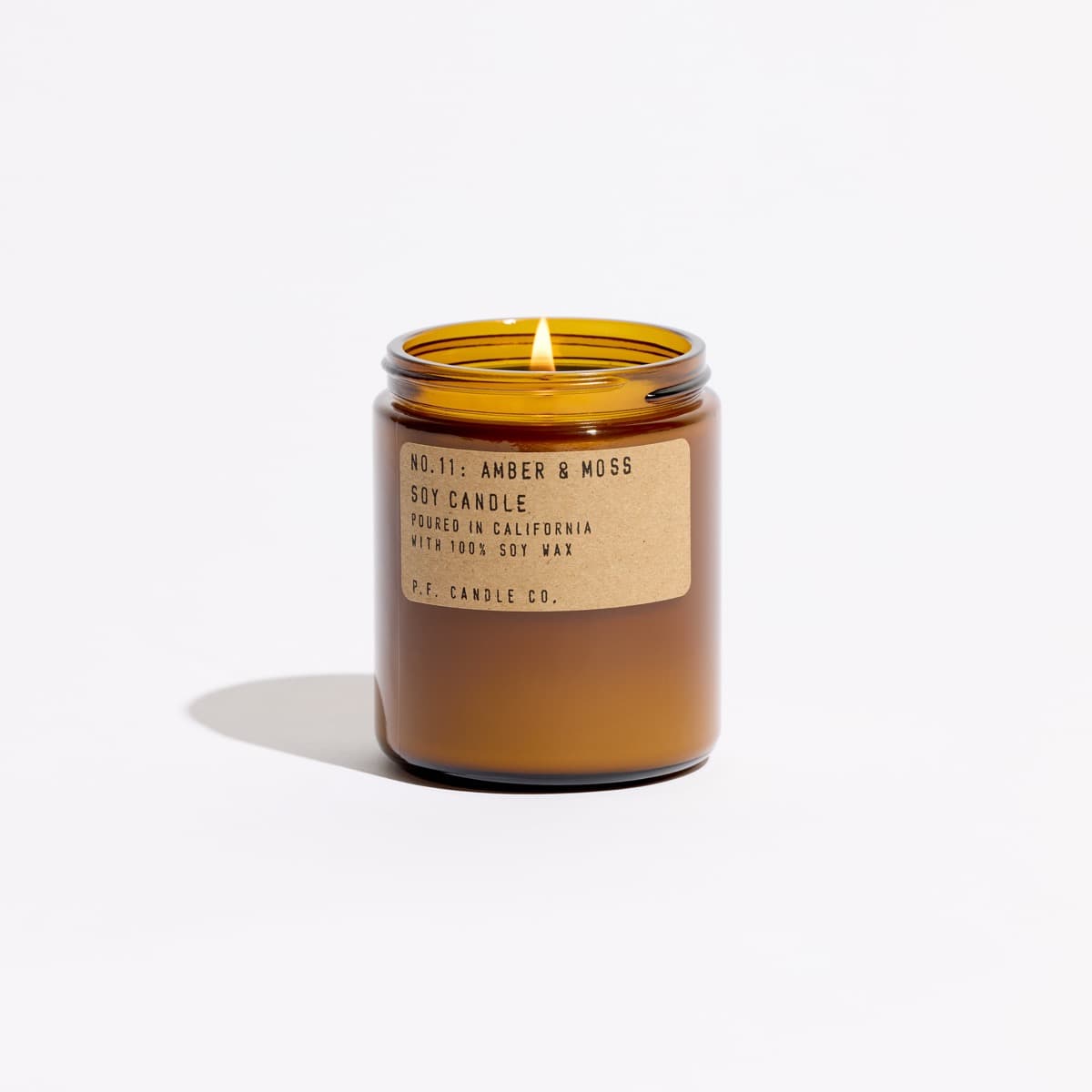 P.F. Candle Co. Amber & Moss Standard Candle