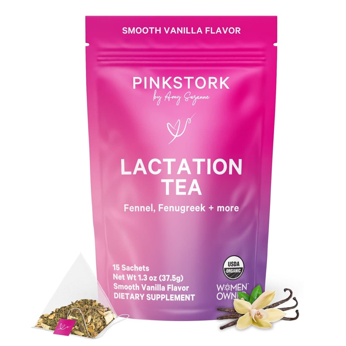 Pink Stork Lactation Tea - Smooth Vanilla