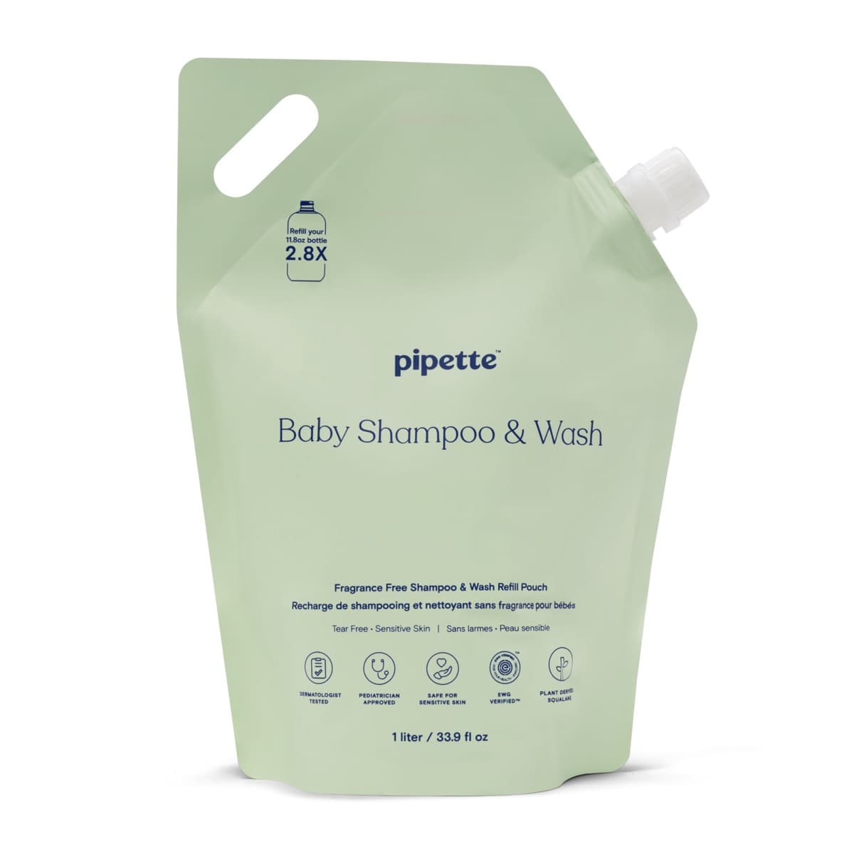 Pipette Baby Shampoo + Wash